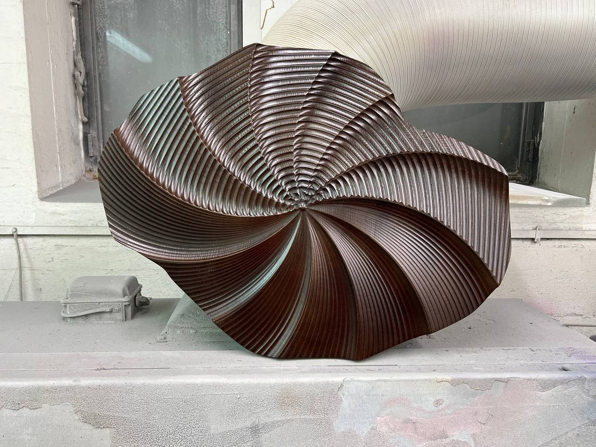 MORPH — Wooden 3D Wall Art — sculptural form detail
