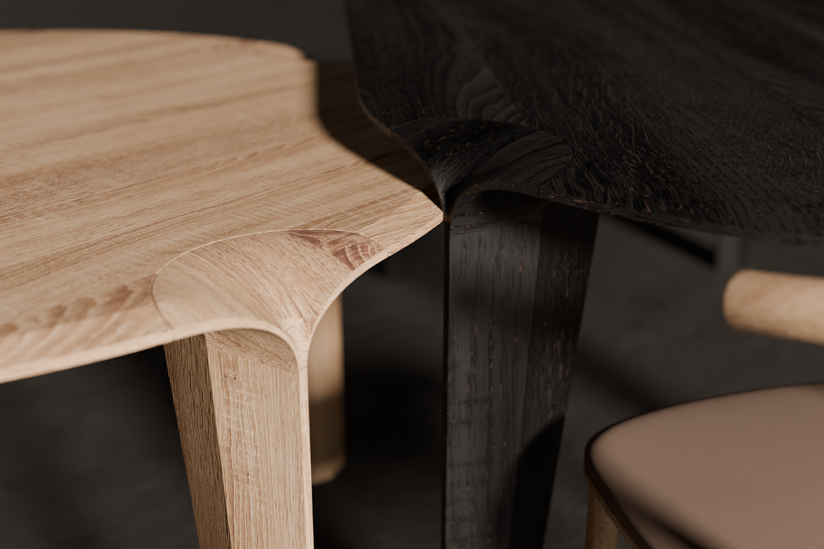 Dining Table Y46 — alternate interior setting