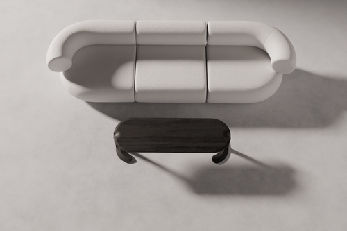 Coffee Table DPoint 46 — sculptural form detail