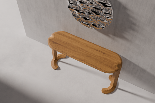 Console Table Neravo — material and finish view