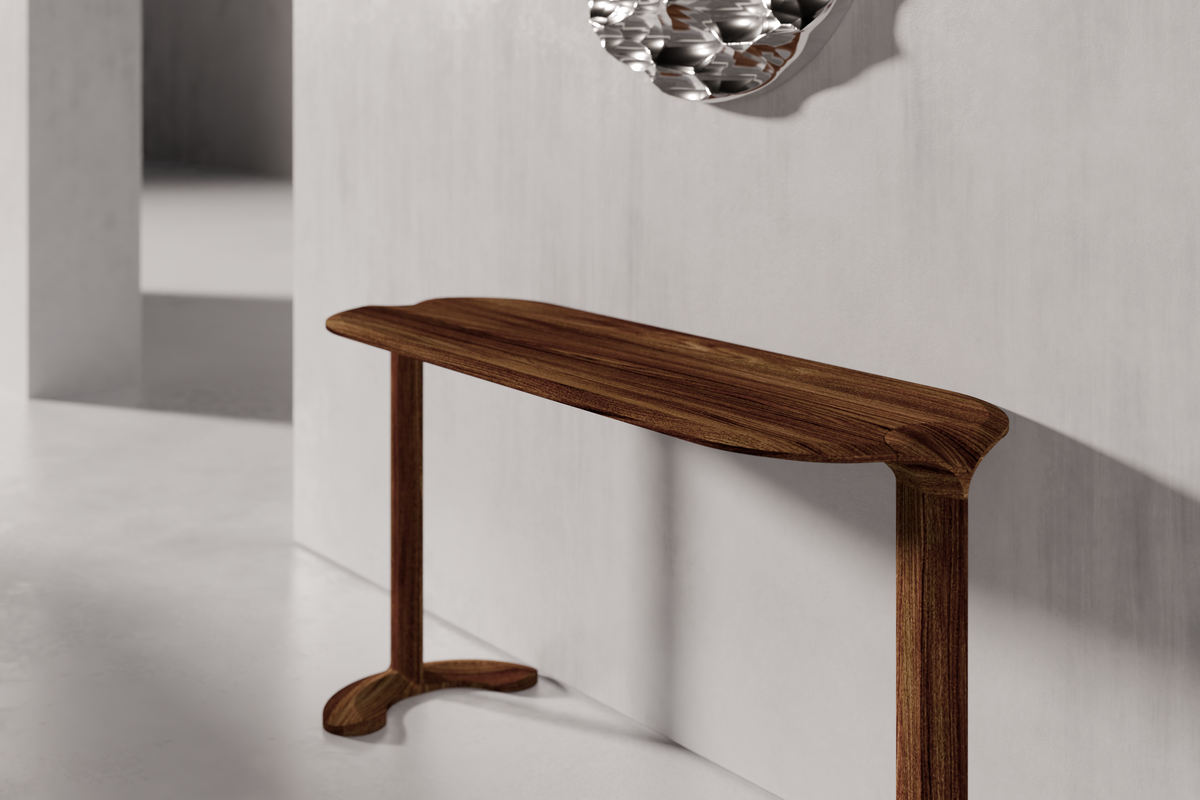 Console Table Neravo — alternate material and finish