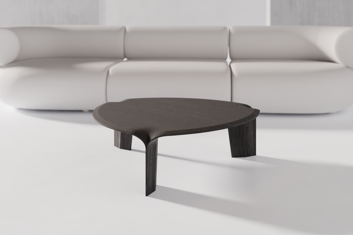 Coffee Table Deltus — third material and finish