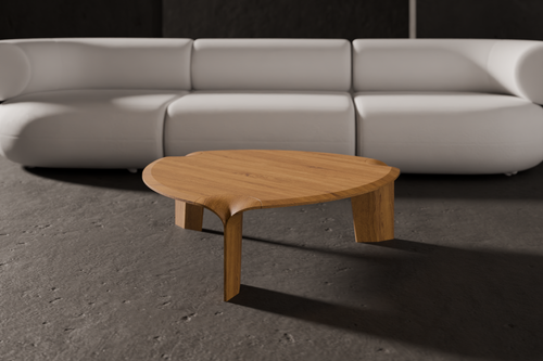 Coffee Table Deltus — material and finish view