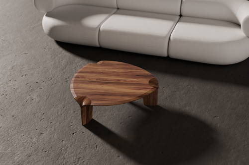 Coffee Table Deltus — alternate material and finish