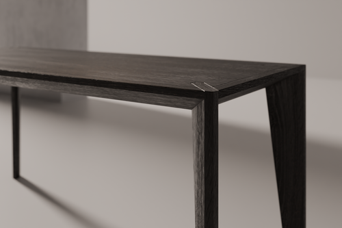 Table D-Edge — sculptural form detail