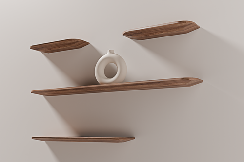 Shelving System Rivelo — alternate material and finish