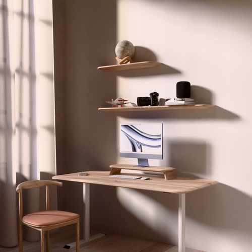 Shelving System Rivelo — sculptural form detail