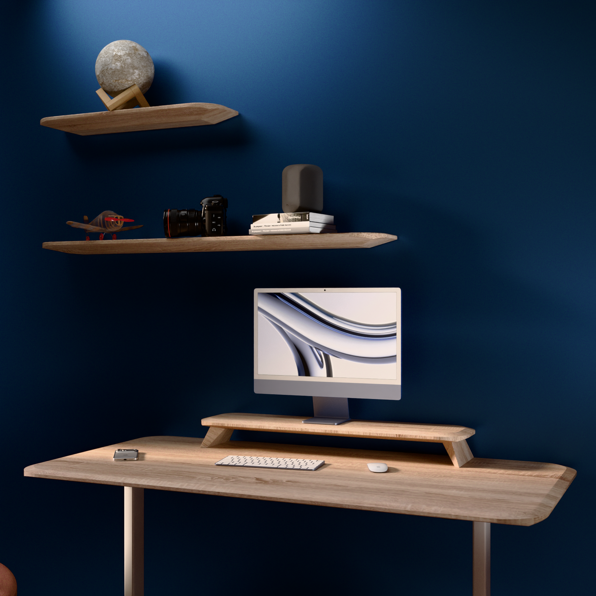 Shelving System Rivelo — alternate interior setting