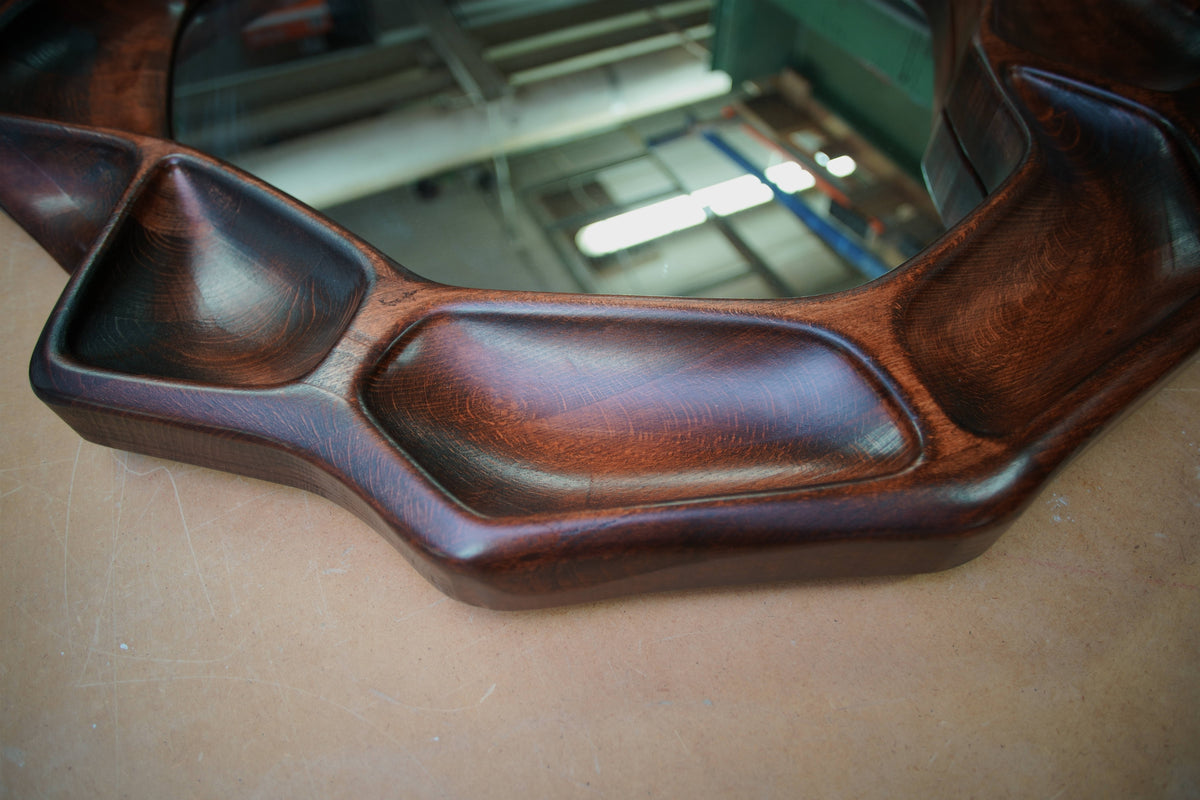 Mirror Alba — third material and finish