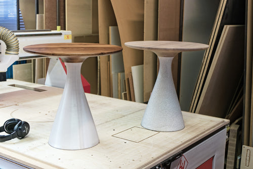 Coffee Table Cone46 — third material and finish