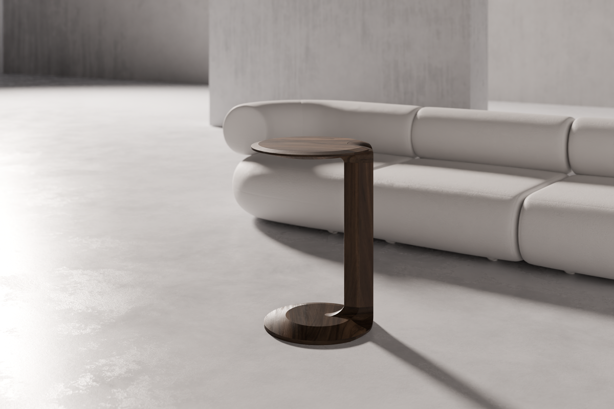 Coffee Table Point 47 — sculptural form detail