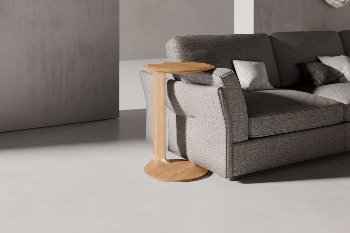 Coffee Table Point 47 — styled interior view