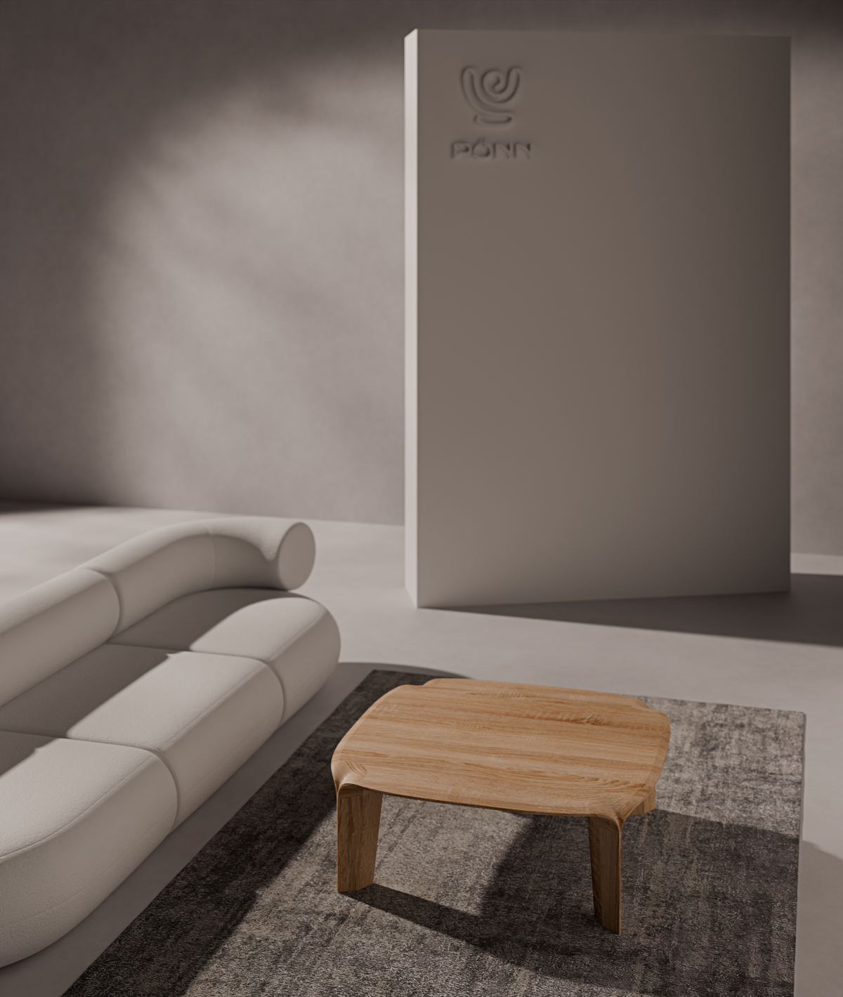 Coffee Table Erelio — alternate interior setting