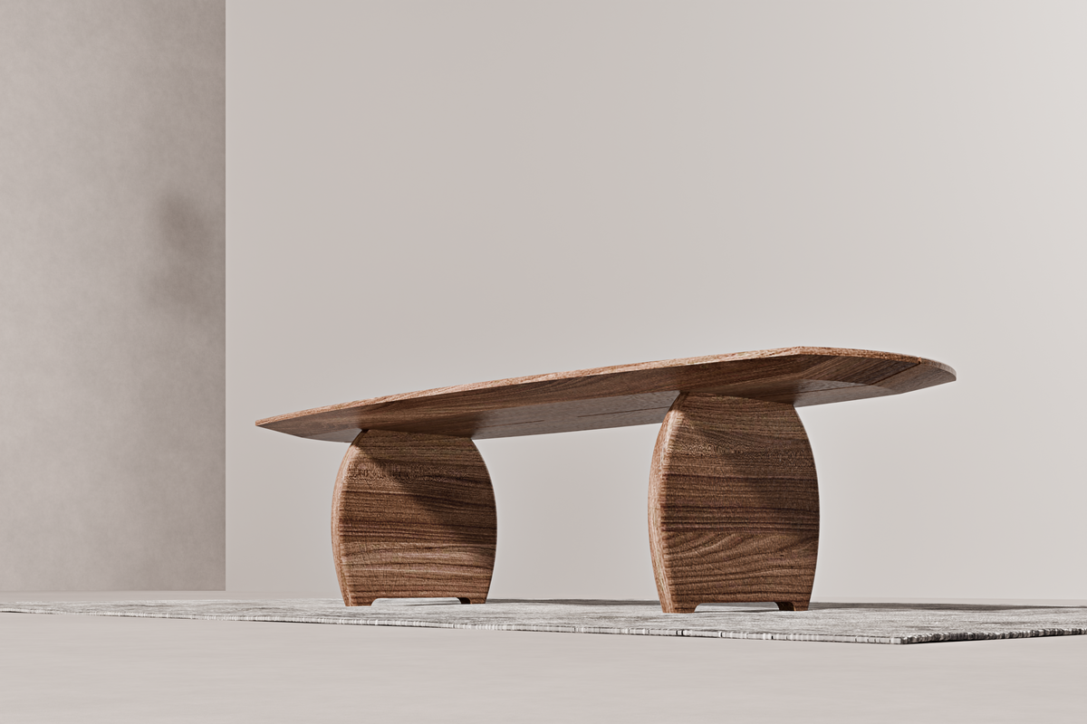 Coffee Table Surf46 — material and finish view