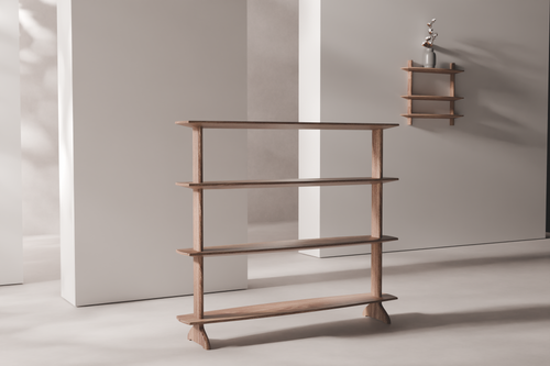 Shelving System Surf46 — alternate material and finish