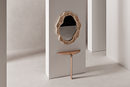 Console Table Selion — sculptural form detail