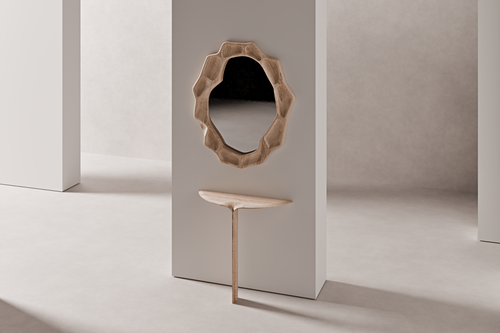 Console Table Selion — alternate material and finish