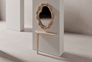 Console Table Moriel — sculptural form detail