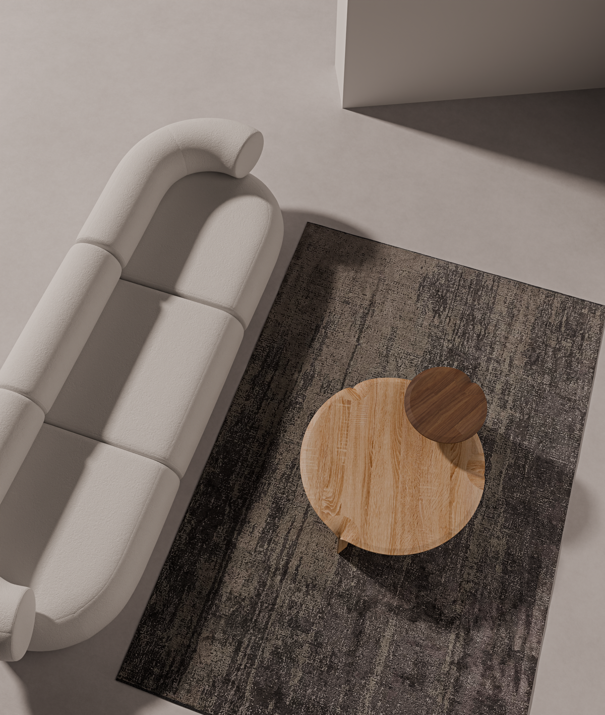 Coffee Table Sorevi — alternate interior setting