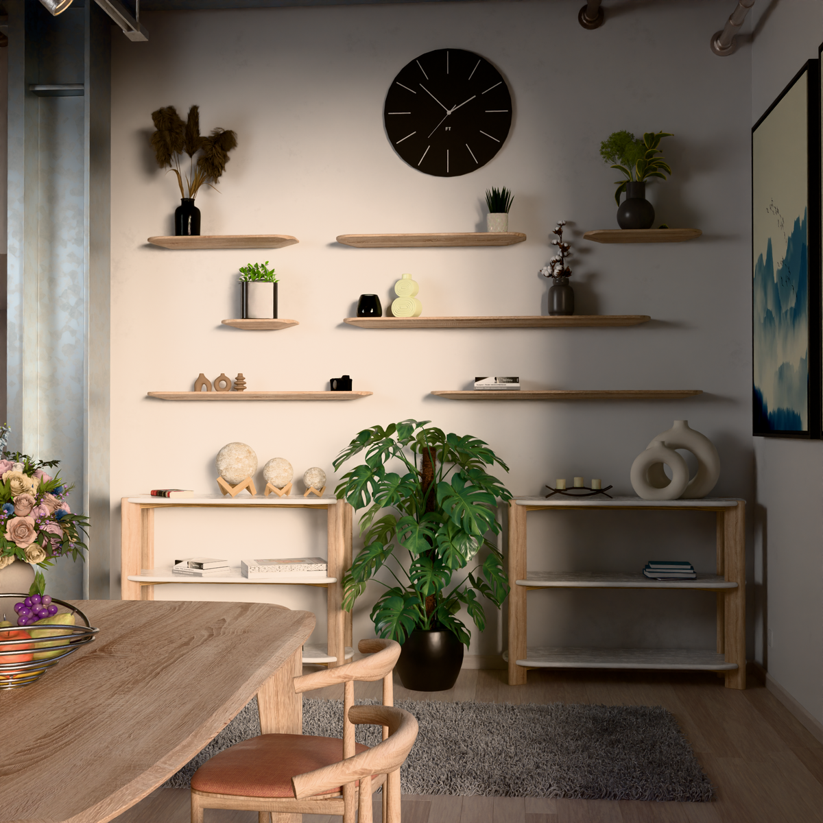 Shelving System Rivelo — craftsmanship detail