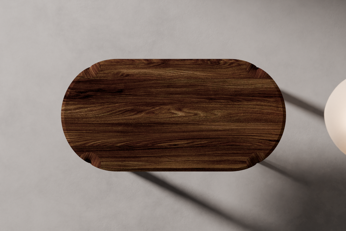 Dining Table Olevio — alternate material and finish