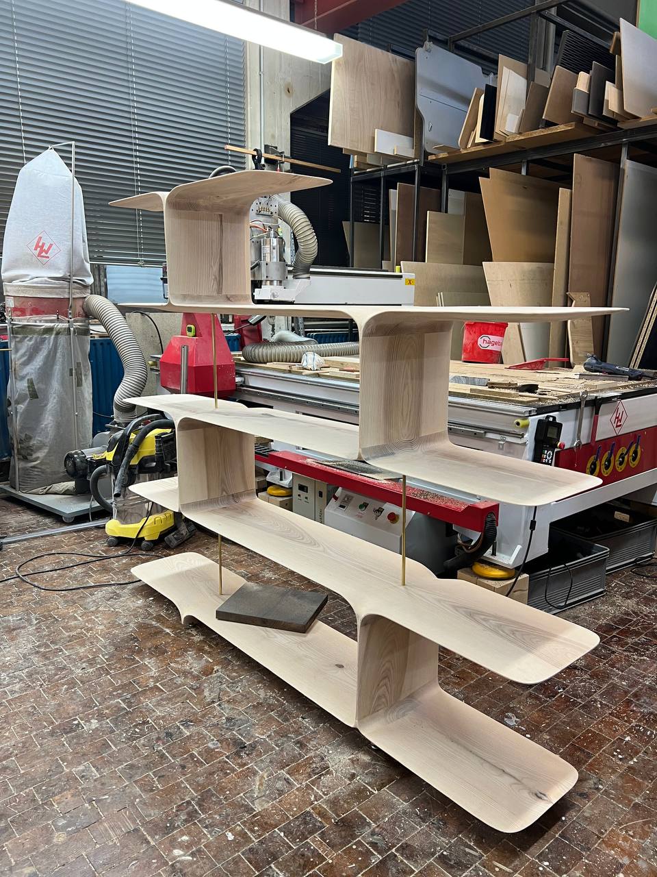 Epsilon Shelf — First Edition — alternate material and finish