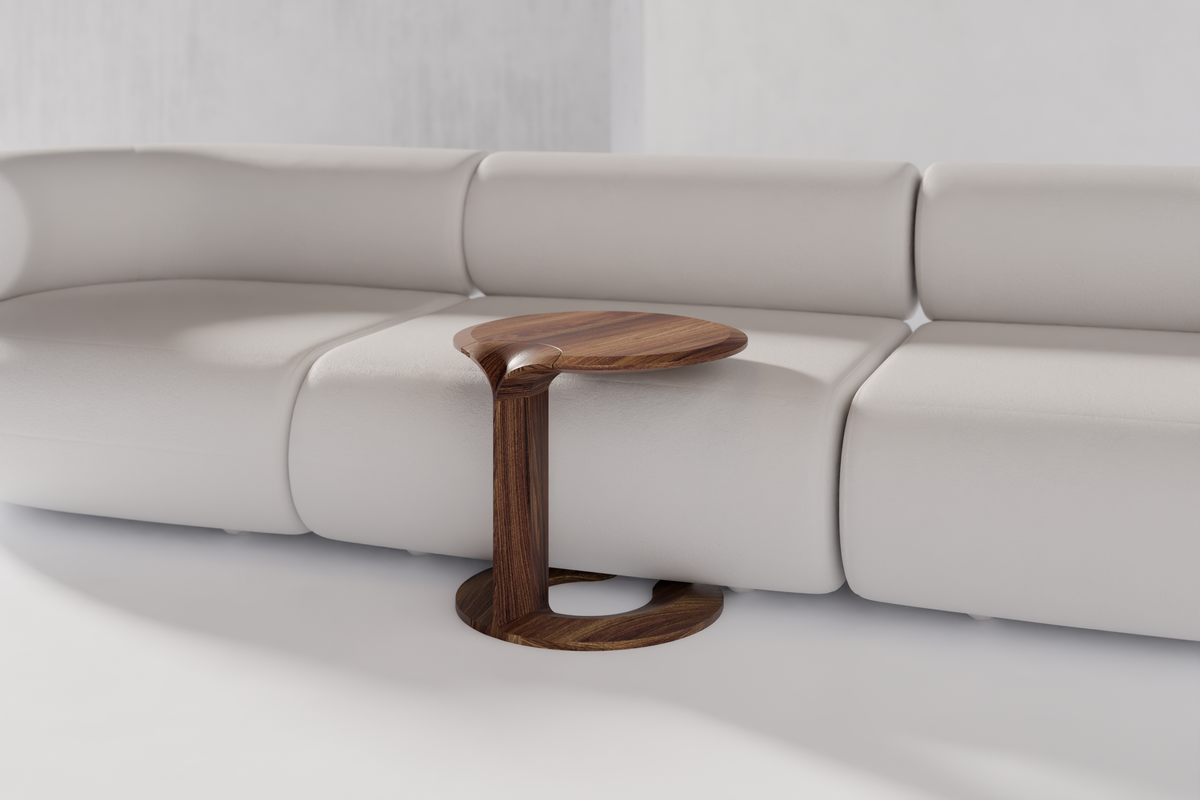 Coffee Table Point 46 — alternate material and finish